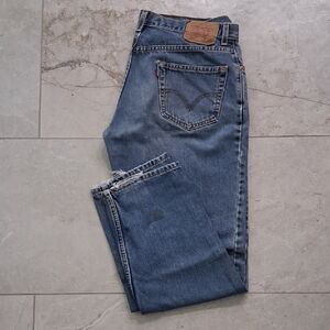 Levi's 550 Straight Fit Jeans - Classic Blue